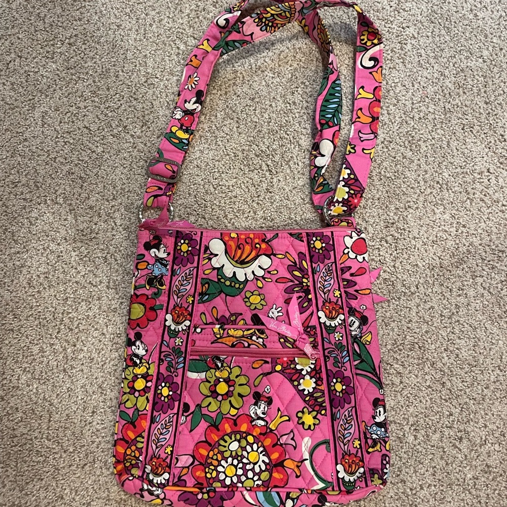 Authentic Disney Parks Vera Bradley quilted bag
